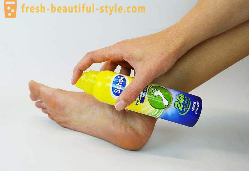 Deodorante per i piedi: una panoramica, le caratteristiche e le raccomandazioni di selezione