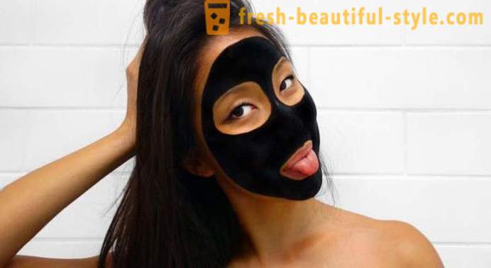 Il carbone attivo da acne: maschere ricette