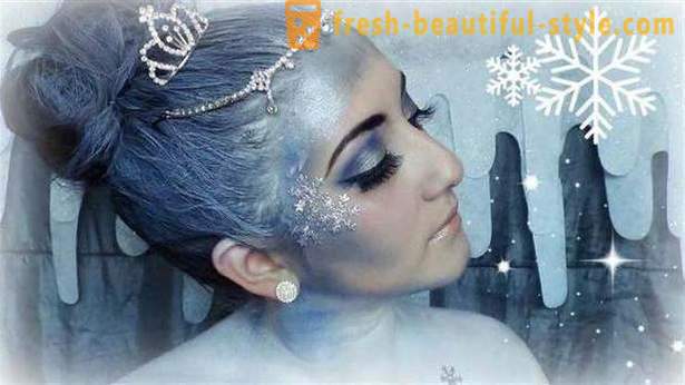 Trucco Snow Queen: opzioni trucco e foto