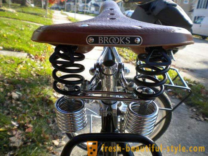 Sella di biciclette Brooks: panoramica, caratteristiche e vantaggi