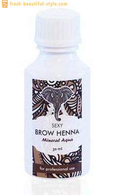 Henna per le sopracciglia Brow Henna: recensioni, istruzioni