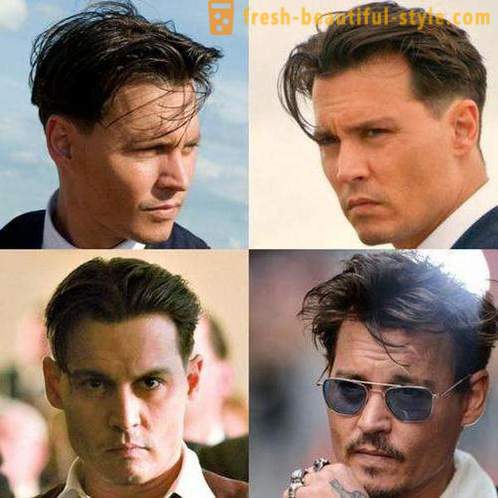 L'evoluzione di acconciature: Johnny Depp