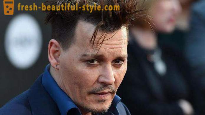 L'evoluzione di acconciature: Johnny Depp