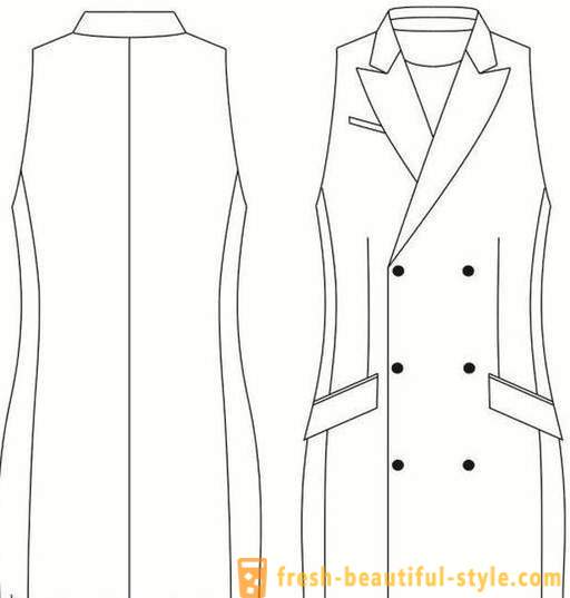 Cappotto senza maniche: modello, il modello, presenta una combinazione di valutazioni e recensioni