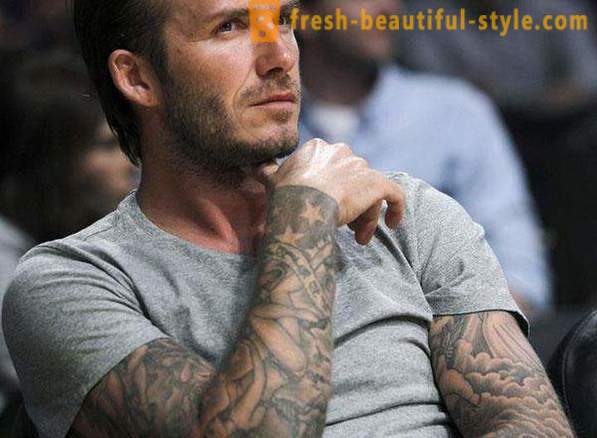 40 tatuaggio Beckham: la loro interpretazione e la posizione sul corpo