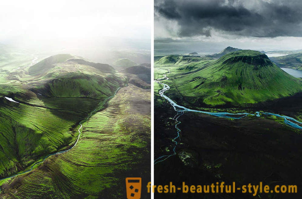 Islanda vista aerea