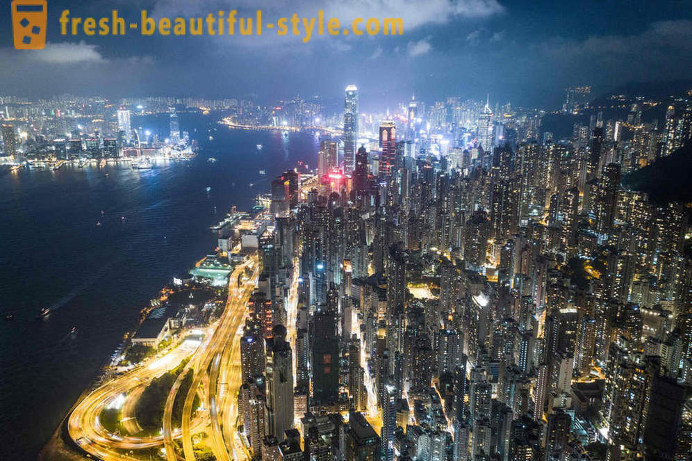 Hong Kong grattacielo in foto