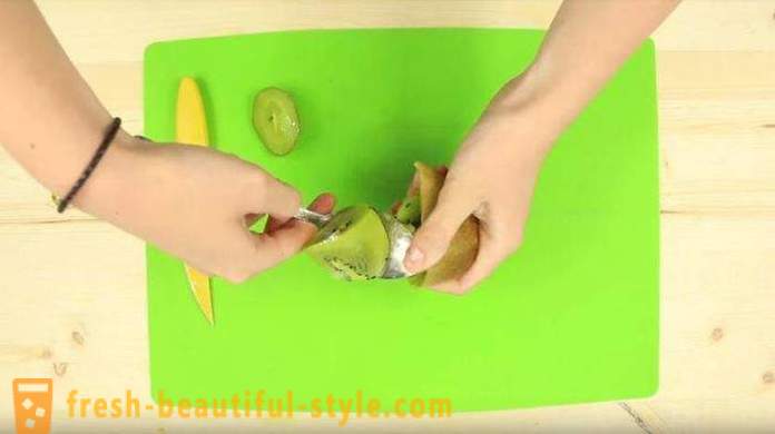 Come pulire il frutto, non sporcarsi le mani
