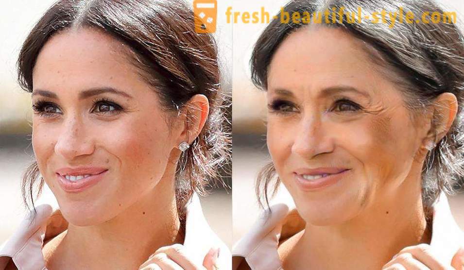 I medici hanno dimostrato come apparirebbero Meghan Markle e Kate Middleton in età avanzata
