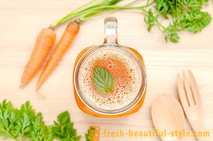 7 motivi per aggiungere alla dieta di gustoso e sano succo di carota