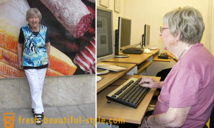 106-year-old Dagny Carlsson dalla Svezia - il carico eccessivo di blogger femminile