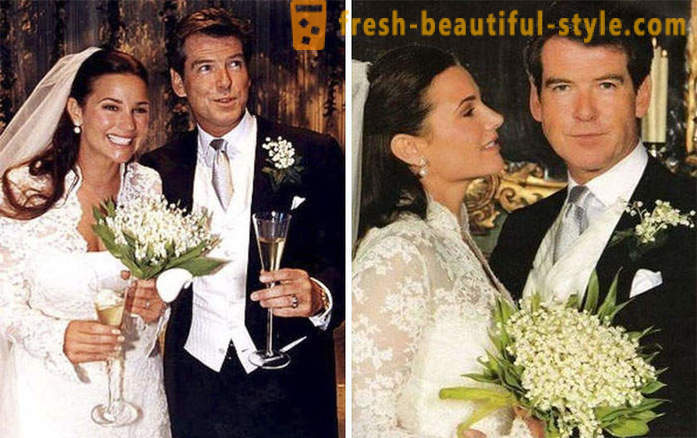Pierce Brosnan e sua moglie hanno festeggiato le loro nozze d'argento