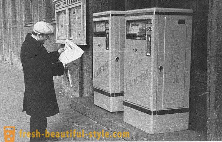 Storia di distributori automatici in URSS