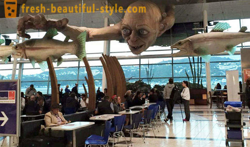 La maggior parte degli aeroporti nel mondo non noioso
