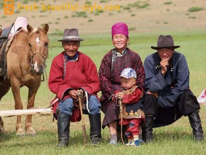 Come mongoli moderni vivono