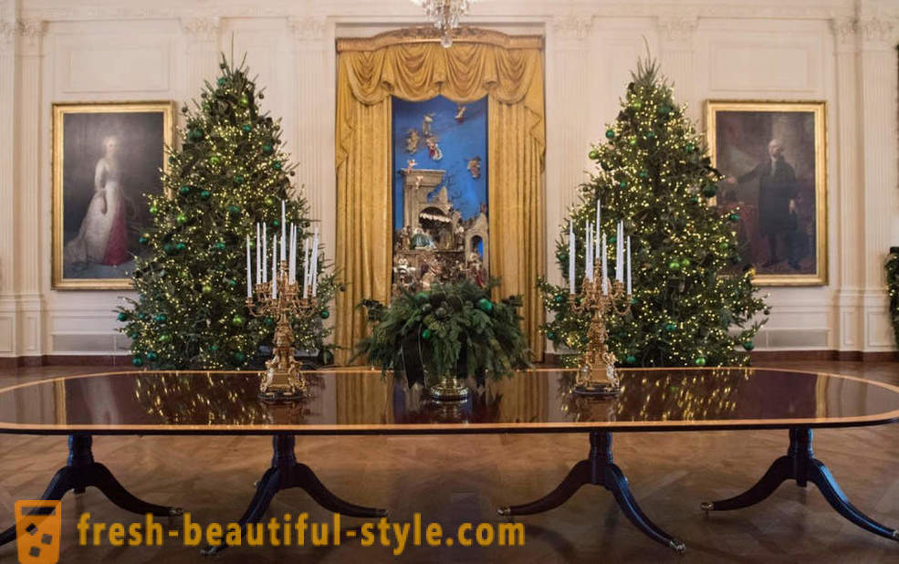 Come decorare la Casa Bianca per il nuovo anno