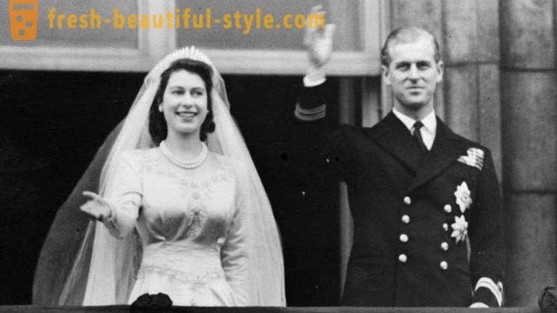 La regina Elisabetta II e del Principe Filippo celebrano nozze di platino