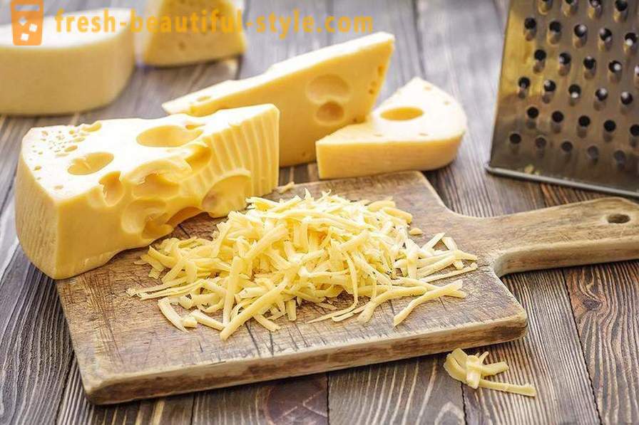 Come non ottenere il grasso dal formaggio