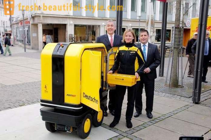 In Germania, abbiamo creato un robot-assistente postini e corrieri