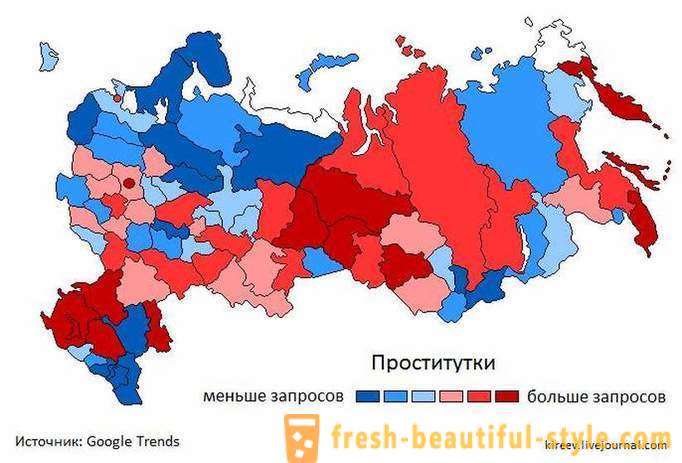 La vergogna e la disgrazia geografica: dove in Russia la maggior parte di Google 