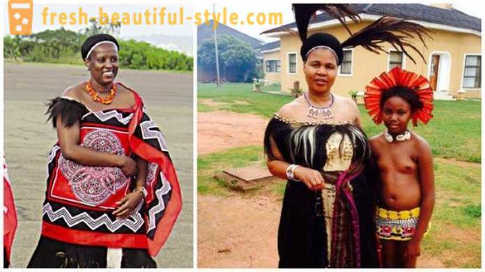 Canna vacanze e vergini parata in Swaziland