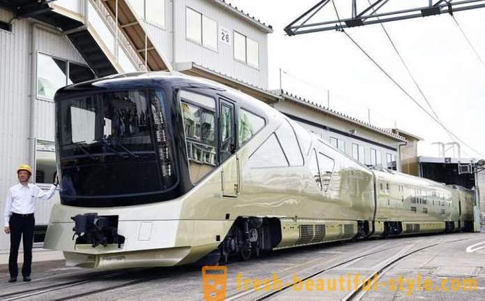 Shiki-Shima - unico treno di lusso giapponese