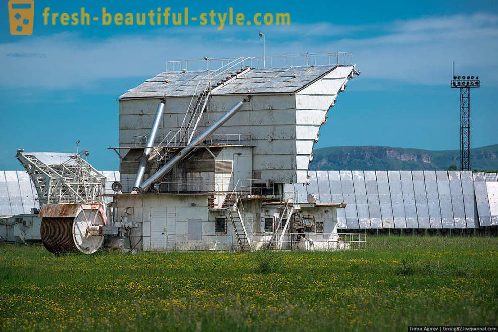 RATAN-600 - il più grande telescopio del mondo di antenne radio