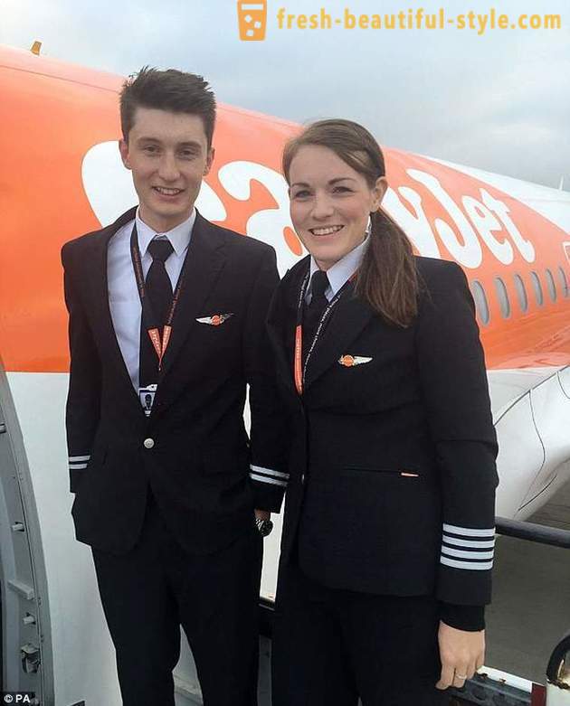 26-year-old britannico - il più giovane capitano di un aereo di linea del mondo