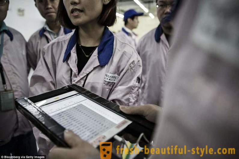 Media britannici hanno mostrato la vita quotidiana delle persone che assembla l'iPhone in Cina