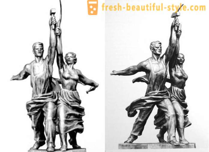 Trotsky, nelle pieghe della gonna, o come ha fatto la scultura 