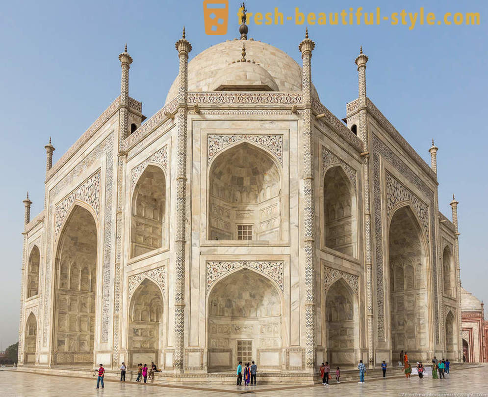 Una breve sosta in India. Incredibile Taj Mahal