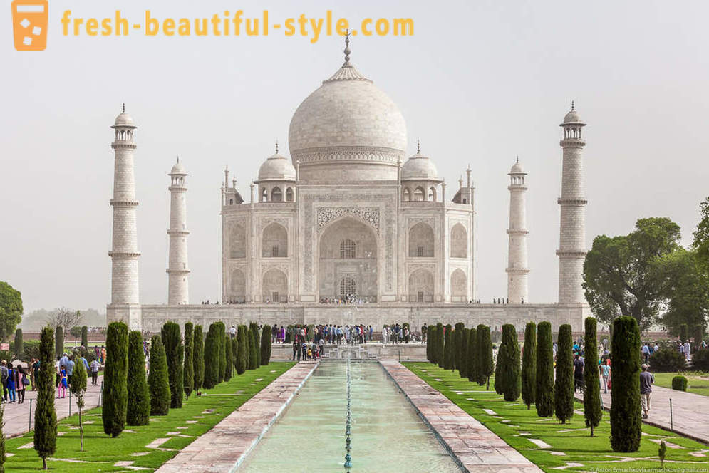 Una breve sosta in India. Incredibile Taj Mahal