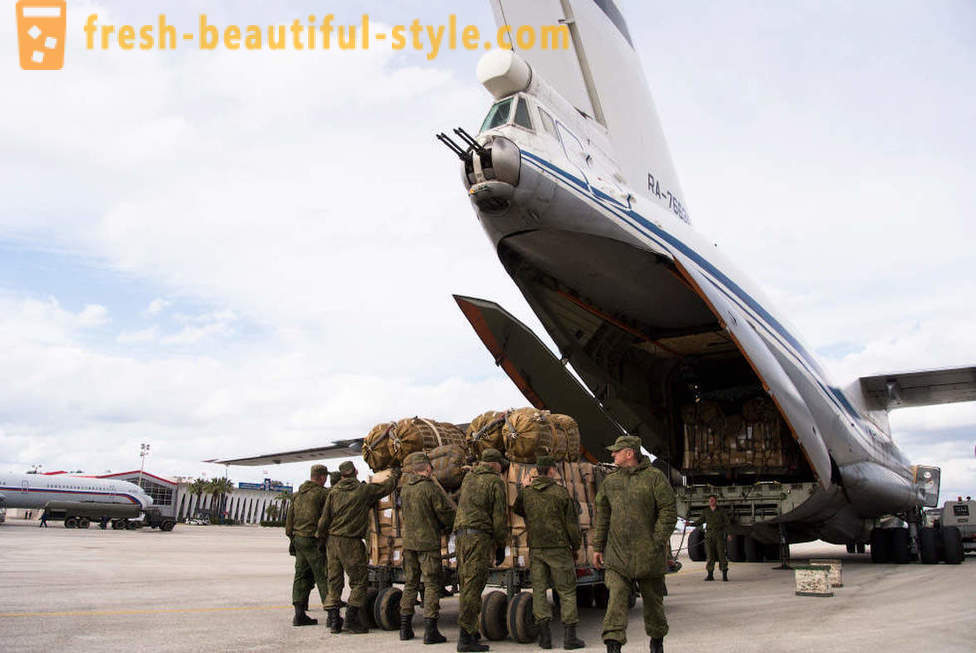Air Force russa Aviation Base in Siria