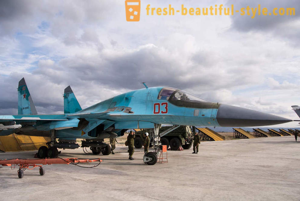 Air Force russa Aviation Base in Siria