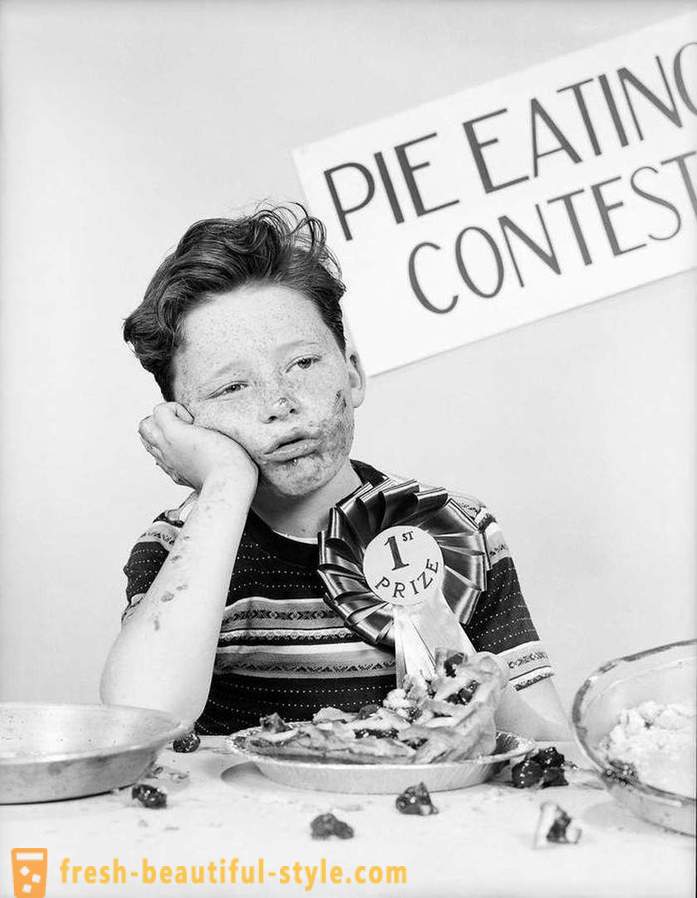 1915-1987 anni: gare per mangiare competitivo