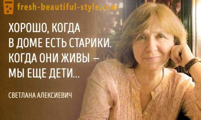 15 Piercing cita il premio Nobel Svetlana Aleksievich
