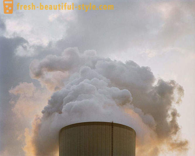 Bellezza delle emissioni industriali