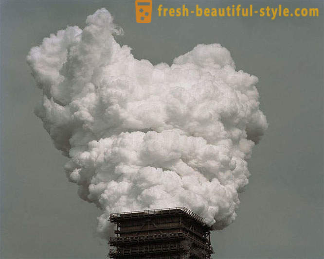 Bellezza delle emissioni industriali