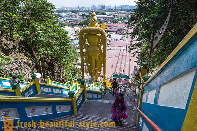Escursione a indù e cinesi templi a Kuala Lumpur