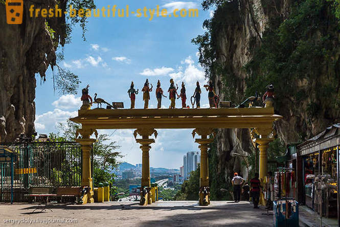 Escursione a indù e cinesi templi a Kuala Lumpur