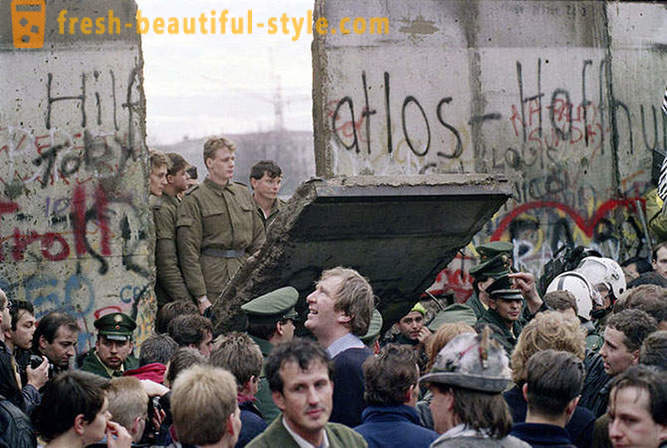 La caduta del muro di Berlino