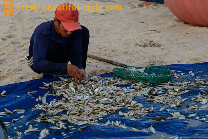 Come sono i pescatori vietnamiti