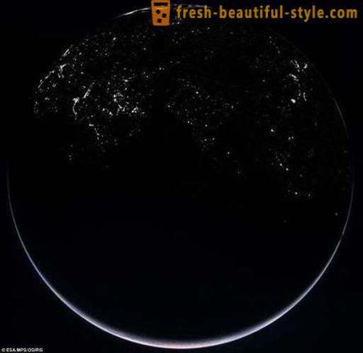 Vista da orbita sulla Terra