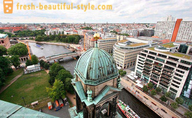 Berlino altezza della Cattedrale di Berlino
