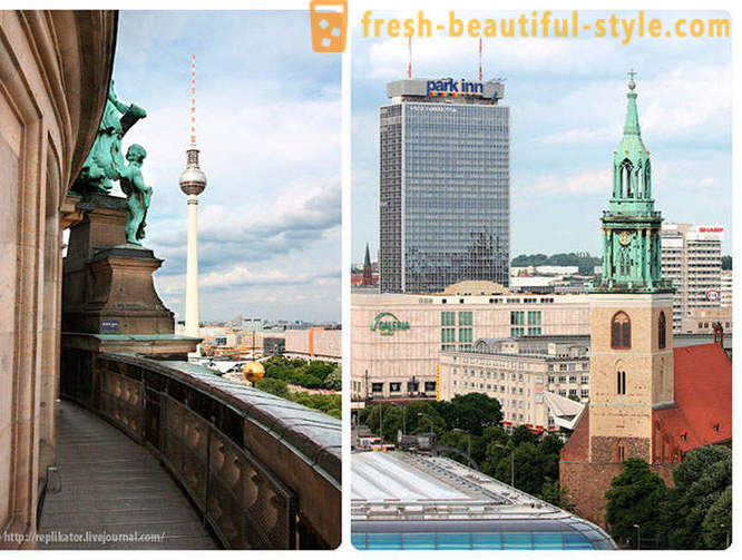 Berlino altezza della Cattedrale di Berlino