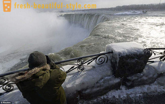 10 quadro affascinante di congelati Niagara Falls