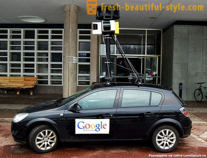 Come Google fa le immagini panoramiche a livello stradale