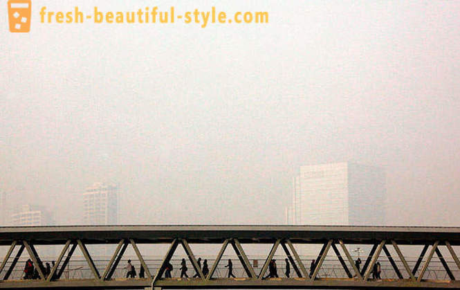 Livelli pericolosi di inquinamento in Cina
