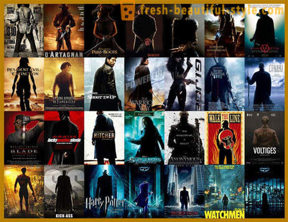 12 blocco nella progettazione Movie Posters
