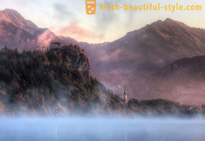 Lago di Bled, coperto di leggende